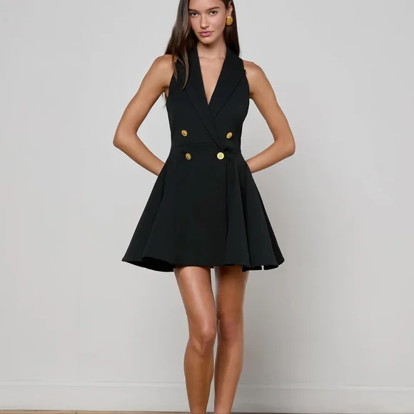 L'Agence Royalty Mini Dress - Picture 1 of 11